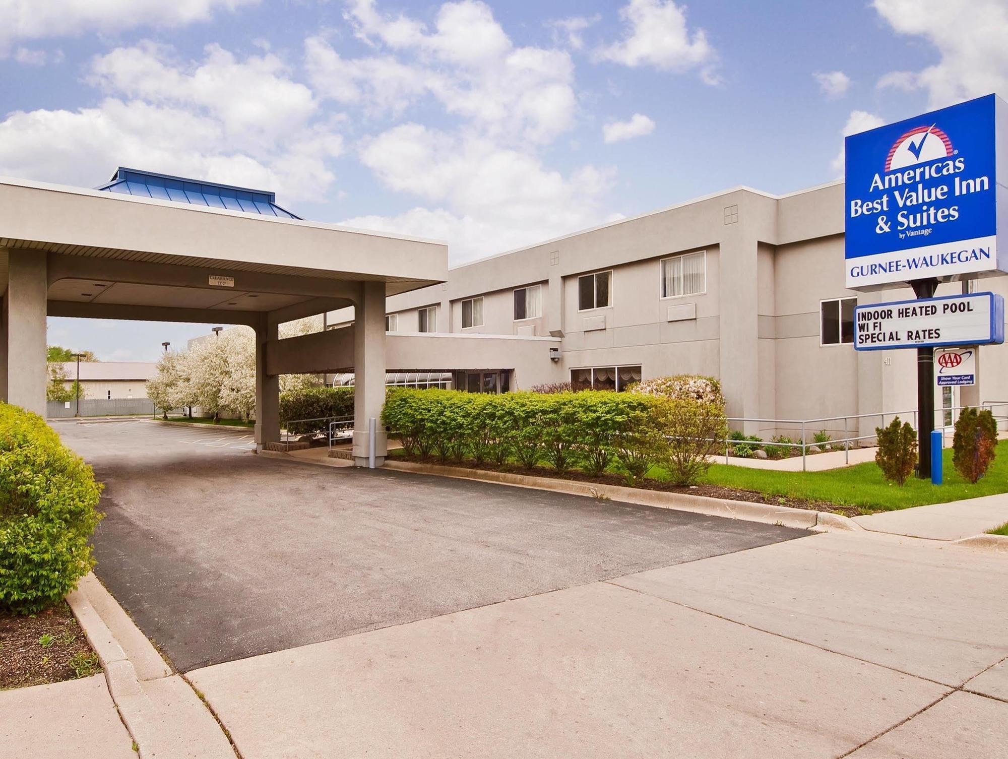 Americas Best Value Inn Waukegan Exteriér fotografie